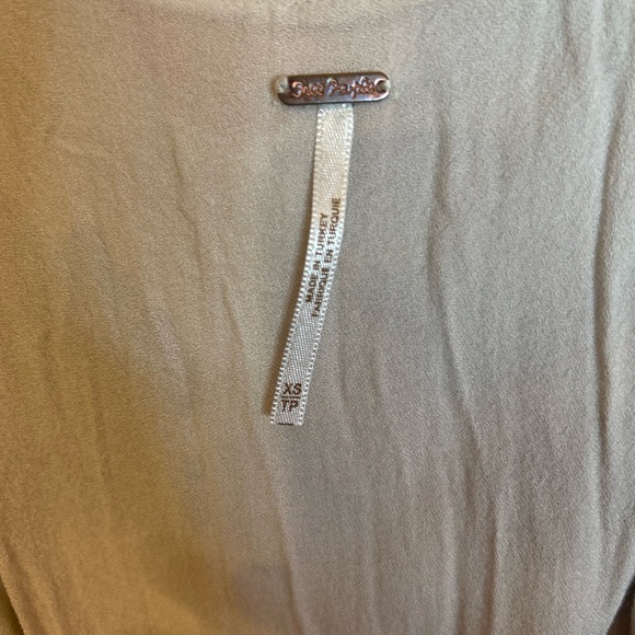 Free People Faye Printed Flowy Wrap Maxi Dress size XS - Picture 7 of 8